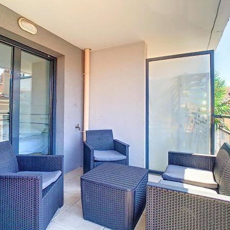 2P Cannes Centre-Ville Terrasse Kültér fotó